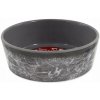 Jedna plastová miska Dog Fantasy sivá 0,3 l