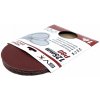 SVX Brúsny papier na suchý zips kruh 125mm P80 10 ks