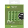 GP Batteries Nabíjacia batéria GP ReCyko+ 1000 AAA, 4 ks