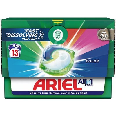 Ariel All in 1 Pods gélové kapsuly Color 13ks