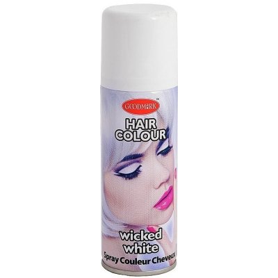 Goodmark Hair Colour Wicked White farebný lak na vlasy Biely sprej 125 ml