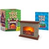 Running Press Mini Yule Log: With crackling sound! Miniature Editions