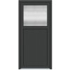 Solid Elements Optimax Vedľajšie vchodové dvere Easy, 80 L, 880 × 1 980 mm, plast, ľavé, antracit, W1EXBCZTK1.0017