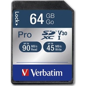 VERBATIM SDXC 64GB 47022