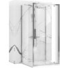 Rea Rapid Swing, 3-stenová sprchová kabína 100 (dvere) x 80(stena) x 80(stena) x 195 cm, 6mm číre sklo, chrómový profil, KPL-09121