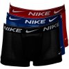 Pánske boxerky Nike Dri-Fit Ultra Comfort Trunk 3P - gym red/deep royal/black - Viacfarebný (S)