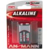 Ansmann Ansmann 09887 6LR61 9V Block RED - alkalická batéria 9V AN037 + záruka 3 roky zadarmo + záruka 3 roky zadarmo
