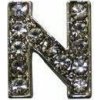 HKM Ozdobné písmeno N na čelenku