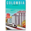Vymalujsisam.sk Maľovanie podľa čísiel - Medellín, Kolumbia Veľkosť: 40x60cm, Rám: Na kartónovej doske