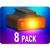 KAMAR Bočné obrysové 2xLED svetlo na kamión, 12-24V/8-PACK! [L1035-B]