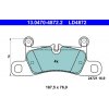 ATE Sada brzdových platničiek kotúčovej brzdy 13.0470-4872.2