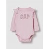 GAP Baby body s logom Ružová 6-12M Ružová Ružová