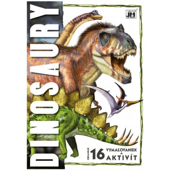 Omaľovánky Dinosaury A4