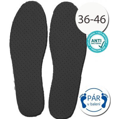 SISI B60334-812 Antibakteriálne vložky do topánok čierne od 1,59 € -  Heureka.sk