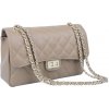 NovaKabelka.sk Eliana Cappuccino Scura kožená talianska crossbody kabelka béžová