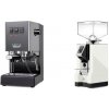 Gaggia New Classic E24 BC, grey + Eureka Mignon Bravo, CR white