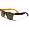 Retro Unisex Slnečné okuliare wayfarer RUBBER Oranžové