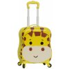 Detský kufor Snowball Žirafa 4W SX 30 L žltá