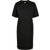 Ladies Organic Oversized Slit Tee Dress - black L