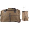 Cestovná taška na kolieskach khaki 101 l