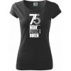 Hero, Legend, King x Queen 1975 - Dámske tričko Pure - S ( Čierna )