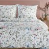 Takoy obliečky bavlna bielej zelenej farby s botanickým motívom SPRING 51-HF-469586 220x200 70x80