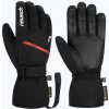 Lyžiarske rukavice Reusch Morris GORE-TEX black/fluorescent red