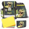 Školská taška Belmil 403-13 Classy Dinosaur World 2 (set s peračníkom a vreckom) + DARČEK