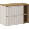 Súprava skrinka Comad Nova Cashmere NOVA CASHMERE 82-60-2S, skrinka Comad Nova Oak NOVA OAK 81-20-39, NOVA OAK A 89-80