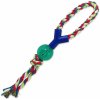 Dog Fantasy hádzacia loptička s povrazom Y Dental Mint 5 x 38 cm
