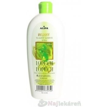 Alpa Luna šampón bylinný s lopúchom 430 ml od 1,86 € - Heureka.sk