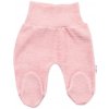 Pletené dojčenské polodupačky Hand Made Baby Nellys ružové