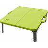 Skladací stolík k lehátku, zelený