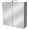 Zrkadlová závesná skrinka s LED osvetlením ASTI,