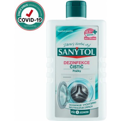 Sanytol 5019 čistič práčky 250 ml