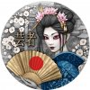 Stříbrná mince 2 Oz Gejša