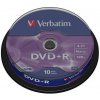 Verbatim DVD+R 10ks, 4.7GB 16x 43498 - DVD disk