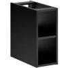 CMD Skrinka do kúpeľne SANTA FE BLACK 81-01-A čierne MDF/laminát 20 cm x 46 cm x 44 cm