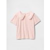 GAP Baby top s límečkem Ružová 6-12M Ružová Ružová