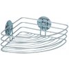 WENKO Turbo-Loc® Eckablage, Stahl, 26,5 x 10,5 x 20 cm, chróm 18913100
