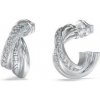 Náušnice GUESS Perfect JUBE04066JWRHT/U, možnosť vrátenia tovaru do 12 mesiacov