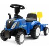 BABY MIX New Holland - traktor s vlečkou a nářadím modré