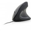 Genius Myš GEMBIRD MUS-ERGO-01, drôtová, optická, vertikálna, 1200-3200 dpi, USB, čierna MUS-ERGO-01