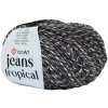 YarnArt Jeans Tropical 611 Čierno sivá