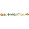 Amscan BANNER Happy Birthday Baby Safari 180x15cm