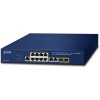 Planét GS-4210-8P2C L2 switch, 10x1Gb, 2x1Gb SFP, 8x PoE 802.3at 120W, QoS
