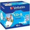 VERBATIM CD-R(10-Pack)Jewel/Printable/DLP/52x/700MB