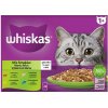 WHISKAS mixovaný výber hovädzina kura losos tuniak v želé 12 x 85 g