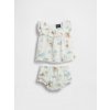 GAP Baby mušelínový outfit set Gap × Macko Pú Biela 0-3M