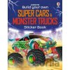 Build Your Own Super Cars and Monster Trucks Sticker Book - Simon Tudhope, Gong Studios (ilustrátor)